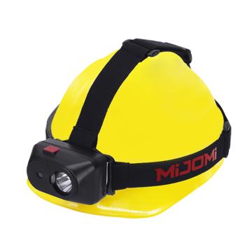 MIJOMI 防爆調(diào)光頭燈，EXH60 3W 220流明， 內(nèi)置鋰聚合物電池，DC直充，防爆等級(jí)Ex ib IIC T4 Gb， 售賣規(guī)格：1個(gè)