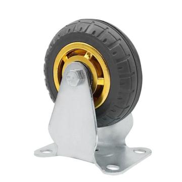 功成獅 靜音輪腳輪橡膠，GMWB0022GMWB0022 輕型4寸定向， 推車輪輪子拖車輪，平板車輪子，底板孔距72*45 售賣規(guī)格：2個(gè)/組