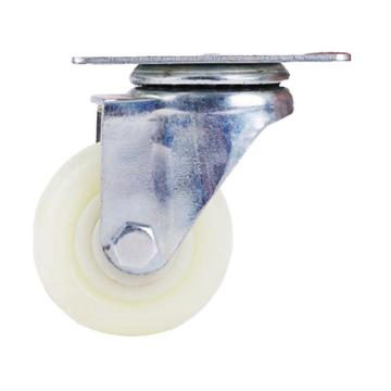功成獅 白色加厚尼龍輪，GMWB0023GMWB0023 3寸輕型萬(wàn)向輪 工業(yè)腳輪 手推車輪子 售賣規(guī)格：1個(gè)