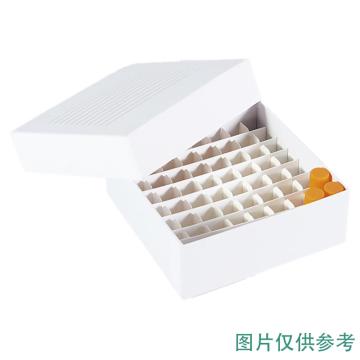 亞速旺/Asone 經(jīng)濟(jì)型紙制冷凍盒 可放81支，CC-4602-02 售賣規(guī)格：12個(gè)/袋