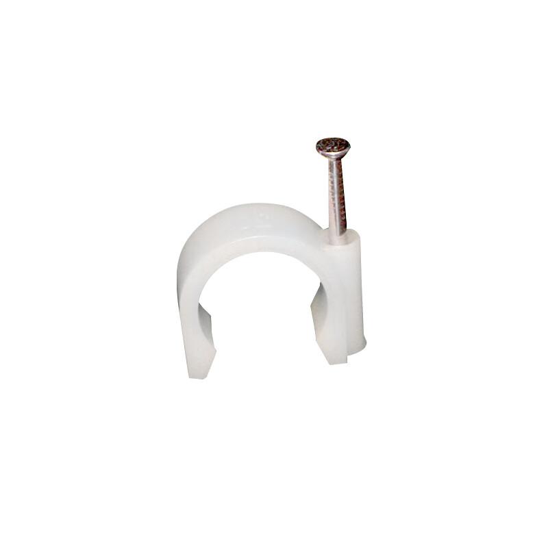 俱威 PVC线管管卡 电工电线管卡阻燃线管配件国标，20mm 售卖规格：50个/包