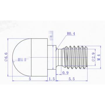 京采优选 定位柱，R3.3-4.2-R0.4 售卖规格：1个