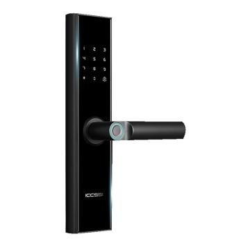 艾棲/ICCSSI 智能指紋鎖，F(xiàn)8，黑色，包含安裝 售賣規(guī)格：1套