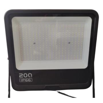 雄华照明 LED投光灯，XH-TGD0542-OB，200W 6500K，正白光，365*325*49mm，支架安装 售卖规格：1个