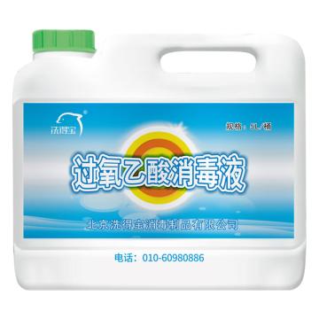 洗得宝 过氧乙酸消毒液，XDB-XDY1673 5L/桶 售卖规格：1桶