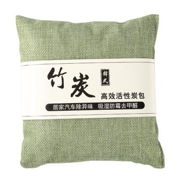 功成狮 韩式麻布活性炭包，GJCA0193GJCA0193 绿色 500g 售卖规格：1包