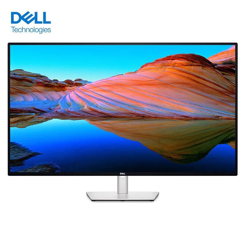 戴尔/DELL 电脑显示器，U4323QE /42.5英寸/3840*2160/4K专业显示器/IPS/Type-C90W反向充电/内置音箱/专业修图显示屏 售卖规格：1台