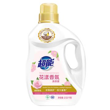 超能 洗衣液，花漾香氛2.53kg 售卖规格：1瓶