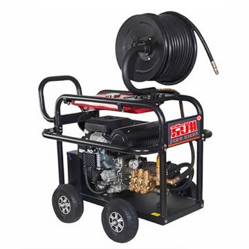 京翔 汽油机型高压管道疏通清洗机，高压管道疏通清洗机BX-Q5015 工作压力150公斤，工作水流量50升/分，高压管50米 售卖规格：1台
