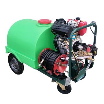 京翔 柴油机型高压管道疏通清洗机，高压管道疏通清洗机JX-C4020 工作压力200公斤，工作水流量40升/分，高压管50米 售卖规格：1台
