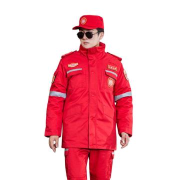 共泰 冬季防寒棉衣 應(yīng)急救援棉服 耐磨工作服 緊急搜救搶險服，上衣 180碼 售賣規(guī)格：1件