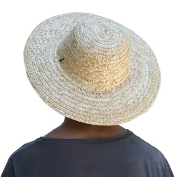 共泰 草帽 大檐戶外農(nóng)用麥稈草編帽 遮陽防曬帽，直徑約50cm 可定制LOGO 售賣規(guī)格：1頂