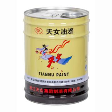 天女 高闪点铁红防锈漆，铁红防锈漆 售卖规格：13千克/桶