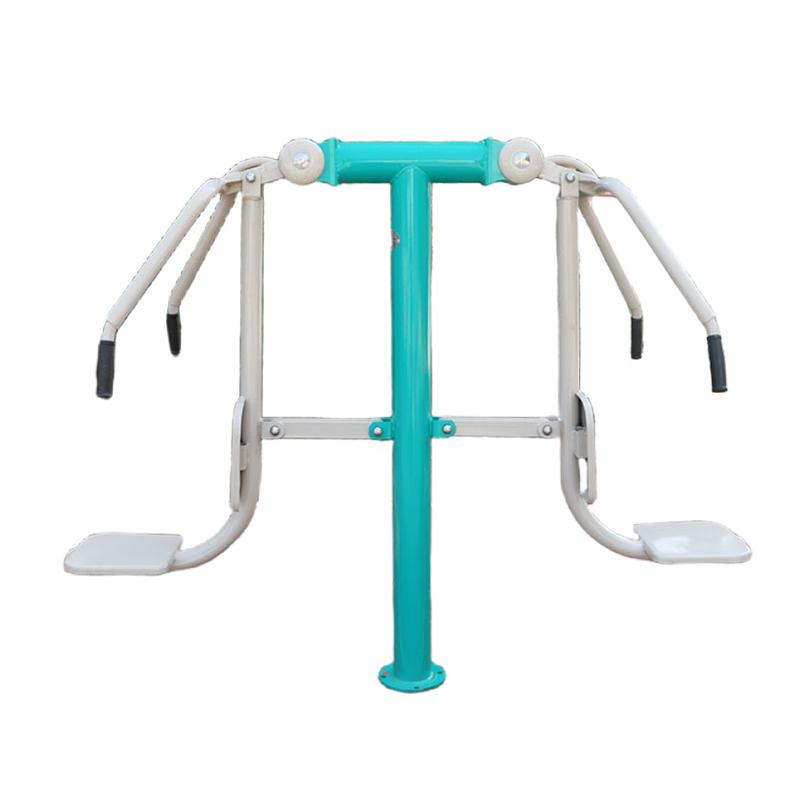 小如管家 新国标双人坐推 小区健身器材，地埋款 2000*800*2100mm （不含安装） 售卖规格：1个