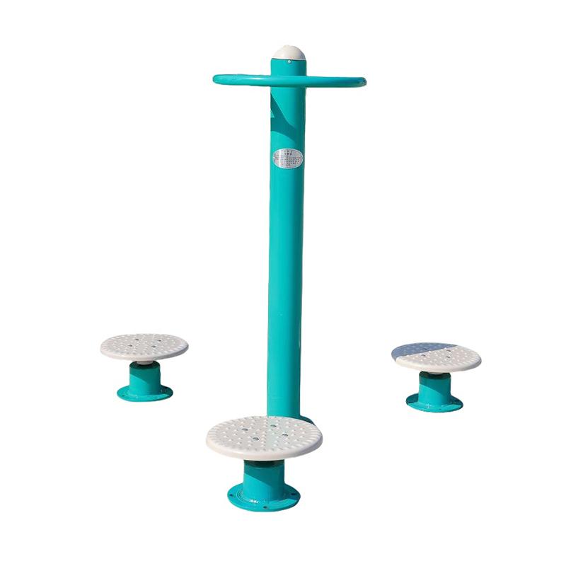 小如管家 新国标三位扭腰器 小区健身器材，地埋款 1300*1300*1750mm （不含安装） 售卖规格：1个