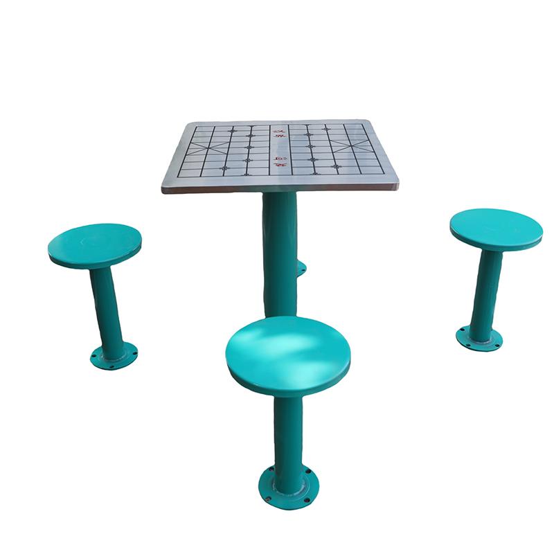 小如管家 新国标分体棋牌桌 小区健身器材，地埋款 1600*1600*1250mm （不含安装） 售卖规格：1个