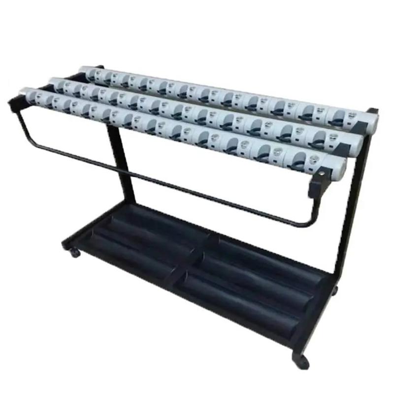 月桐 36头带锁豪华雨伞架，YT-XCA007A 适用于锁柄φ2.5cm内23寸及以下直弯柄伞  110×32×85cm 售卖规格：1台