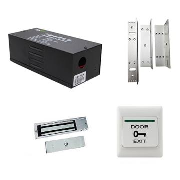 ZKTeco/熵基科技 单门安装配件套装 包含3A门禁电源+磁力锁+ZL支架+出门开关(不带暗盒)，TZ006 售卖规格：4台/台