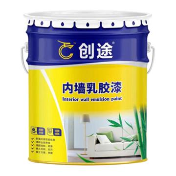 创途/CHUANGTU 抗碱防霉内墙无机涂料 白色 18L/桶，抗碱防霉内墙无机涂料 白色 18L/桶 23KG 售卖规格：18升/桶