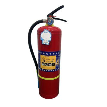 海天消防 GB4351-2023新标，手提式干粉灭火器4KG，MF/ABCE4 售卖规格：1个