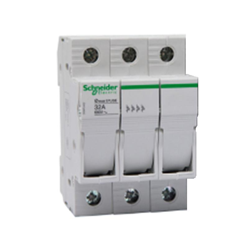 施耐德 OSM 导轨式熔断器座，OSMFU332 Osmart Fuse 3P 32A 690V 售卖规格：1个