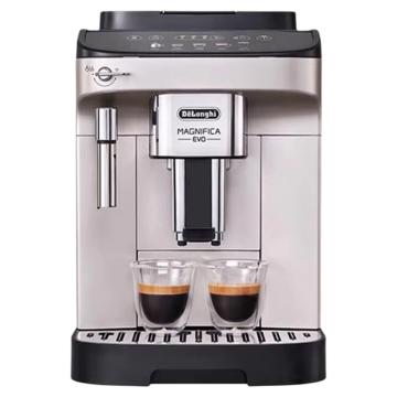 德龙/delonghi 全自动咖啡机，E PLUS 银色 水箱1.8L 豆仓250g 泵压15bar 售卖规格：1台