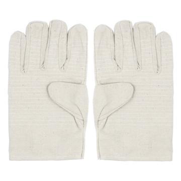 Raxwell 24道線全襯帆布手套(接指)，RW2208 白甲布 花內(nèi)襯，10副/袋，40袋/包 售賣規(guī)格：1袋