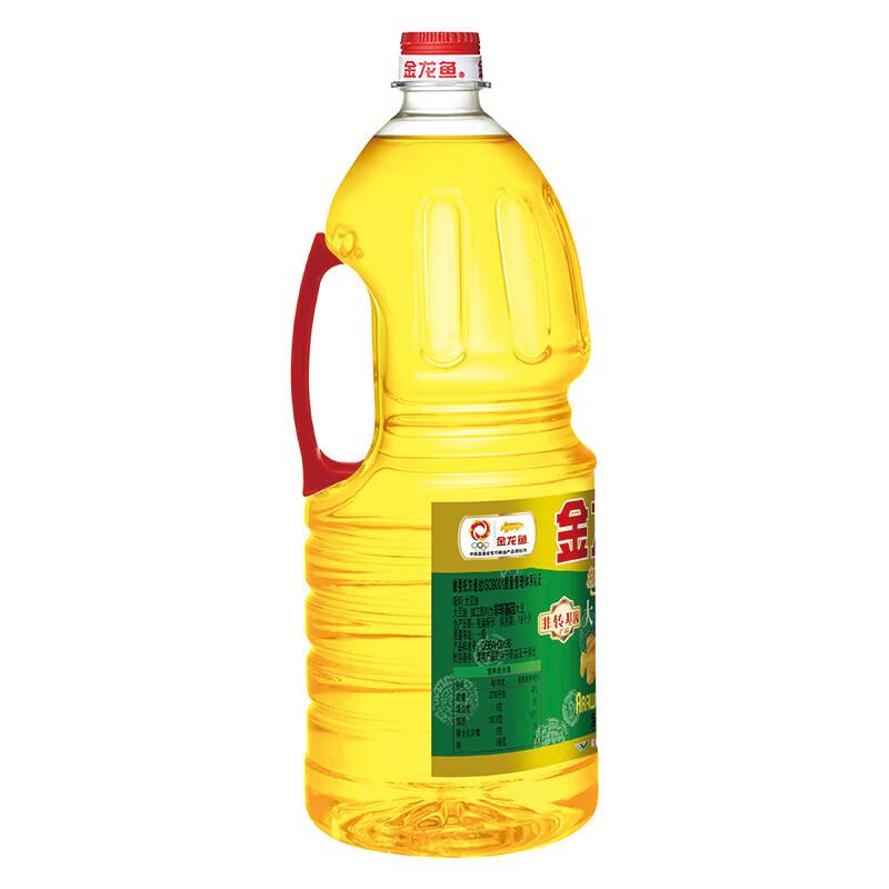 金龙鱼 食用油，精炼一级大豆油1.8L（非转基因） 售卖规格：1桶