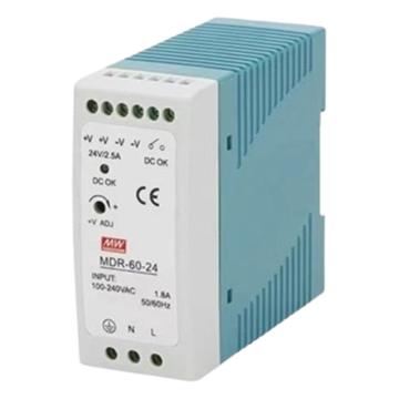 明緯 開關(guān)電源，MDR-60-24 售賣規(guī)格：1臺