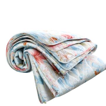 富安娜 纯棉七孔抑菌夏被，金粉百合203×229cm 净重约1200g 售卖规格：1条