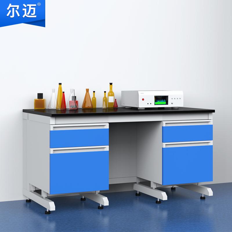 尔迈 钢木边台1.5m，EM-SYT-06钢木 售卖规格：1台