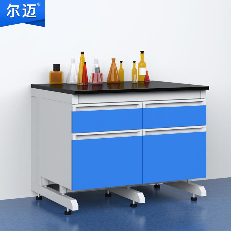 尔迈 钢木边台1m，EM-SYT-02钢木 售卖规格：1台