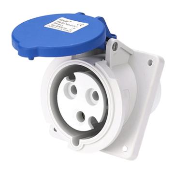 倍港 第三代暗裝工業(yè)傾斜插座，SIN1492 IP44-32A3芯 售賣規(guī)格：1個