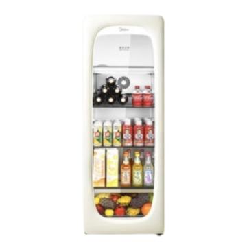 美的 立式单门冰吧，JC-160GEMR(E) ，容积160L，变频，1级能效 售卖规格：1台
