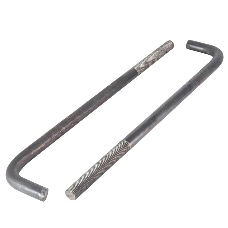 长安 地脚螺栓M24*670,3螺母,锚钩100mm，丝长170mmQ235B，M24*670  售卖规格：1套