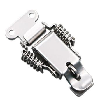 驊納五金/HOUNA 彈簧帶鼻鎖扣，D001B-304 售賣(mài)規(guī)格：1個(gè)