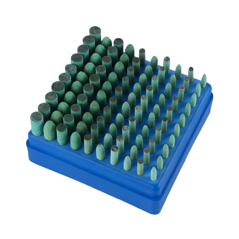 VRK VK-A03系列多功能磨頭，橡膠磨頭套裝 100個 售賣規(guī)格：100個/盒