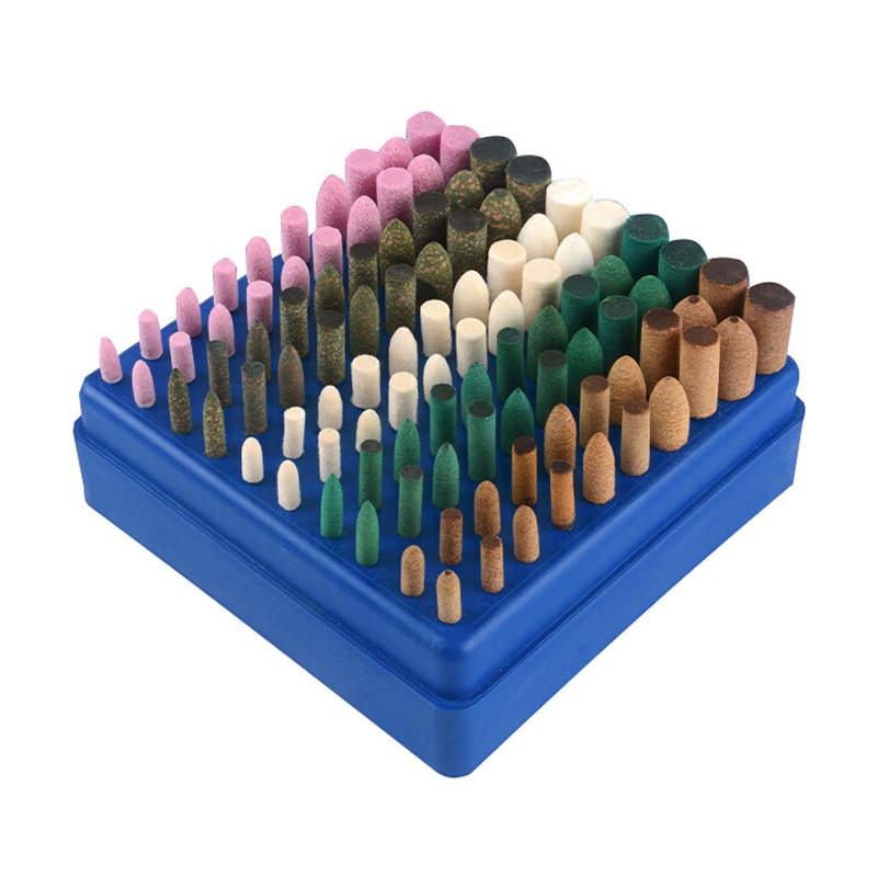 VRK VK-A03系列多功能磨頭，五種混合套裝 100支 售賣規(guī)格：100支/盒