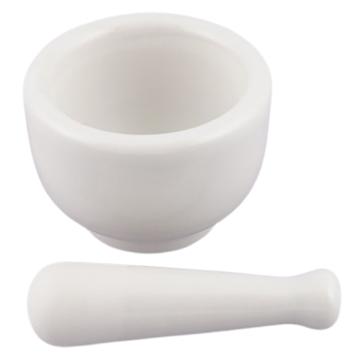 亚速旺/Asone 进口瓷乳钵 带乳棒 外形尺寸×内部尺寸×高×深φ60×φ45×45×35mm，6-549-01 售卖规格：1套