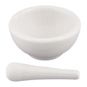 亚速旺/Asone 瓷乳钵 带乳棒 外形尺寸×内部尺寸×高×深φ120×φ95×55×50mm，6-549-03 售卖规格：1套