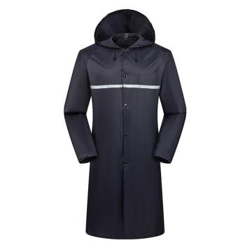 Raxwell 反光连体雨衣，RW8160 涤丝纺，单层，183T，藏青色，L码 售卖规格：1件