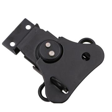 驊納五金/HOUNA 蝴蝶鎖扣，X205黑-平面安裝 售賣(mài)規(guī)格：1個(gè)