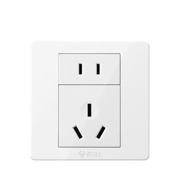 公牛 二极+三极分体插座(新)10A/16A，G07Z227S 售卖规格：1个