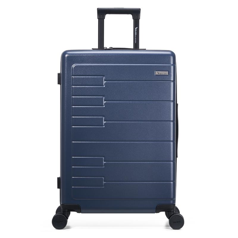 爱华仕 磨砂抗压 干湿分类收纳旅行箱，OCX6810-20蓝色 41L/ABS+PC 售卖规格：1个
