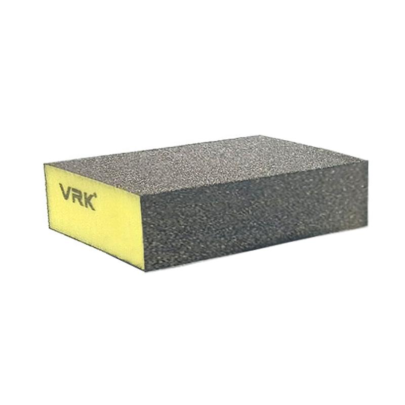 VRK VK-A28系列黃色海綿砂塊，100×70×25mm,80目 售賣規(guī)格：1塊