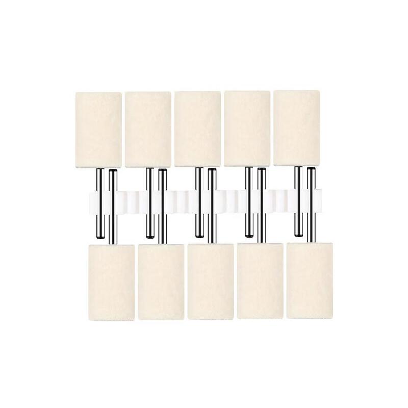 VRK VK-A16系列纖維羊毛磨頭，圓柱形18*3mm 10支 售賣(mài)規(guī)格：10個(gè)/包