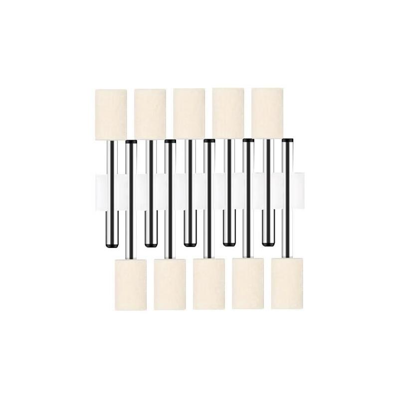 VRK VK-A16系列纖維羊毛磨頭，圓柱形14*3mm 10支 售賣(mài)規(guī)格：10個(gè)/包