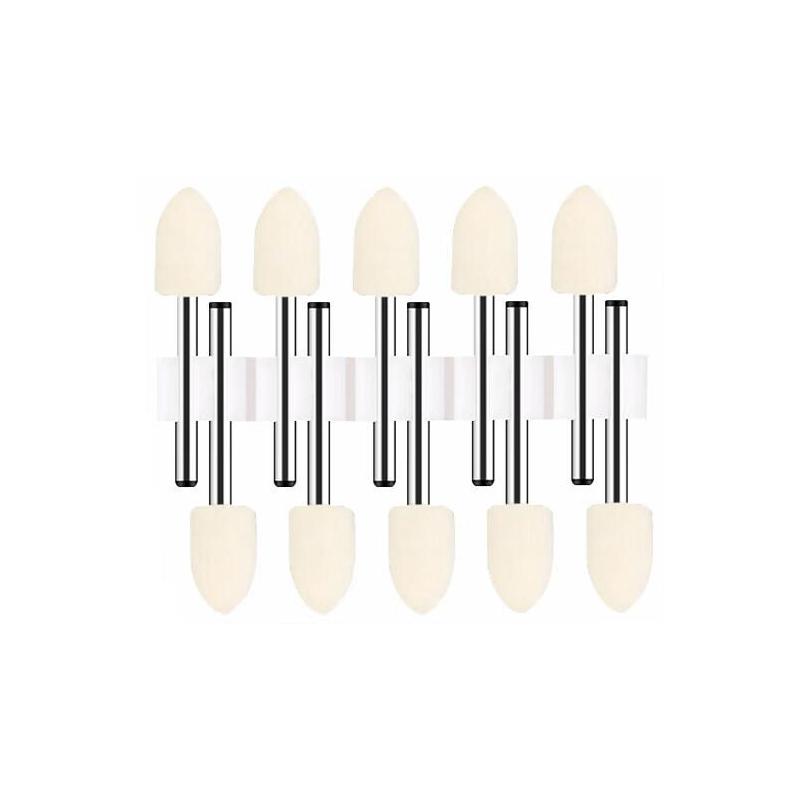 VRK VK-A16系列纖維羊毛磨頭，子彈形16*3mm 10支 售賣(mài)規(guī)格：10個(gè)/包