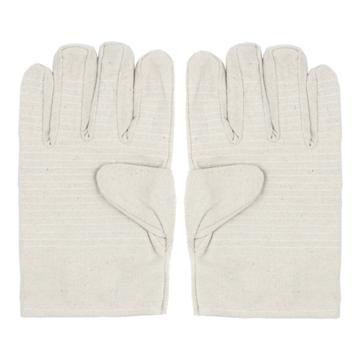 Raxwell 24道線全襯帆布手套(接指)，RSG2201 白甲布，10副/袋，40袋/包（售完即止） 售賣規(guī)格：1袋