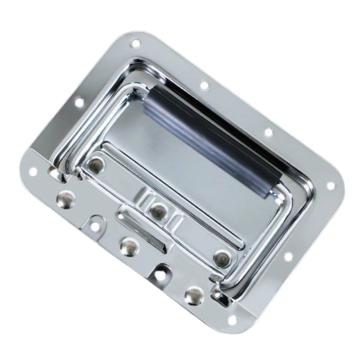 驊納五金/HOUNA 蓋環(huán)拉手，L106-鐵鍍鉻 售賣規(guī)格：1個(gè)